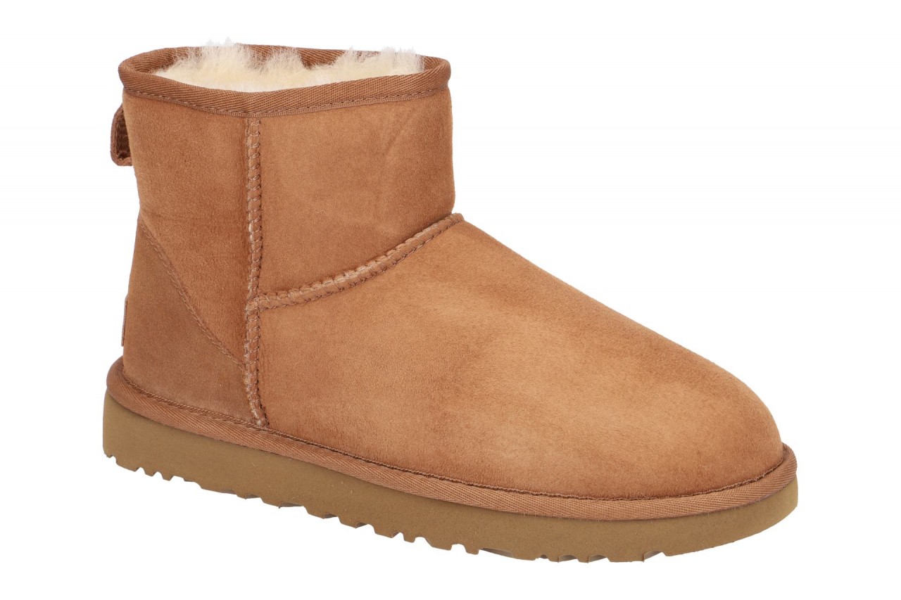 UGG 1016222 che Classic Mini II Damen Winterstiefel Braun Lammfell Warmfutter 1 UGG 1016222 che Classic Mini II Damen Winterstiefel Braun Lammfell Warmfutter