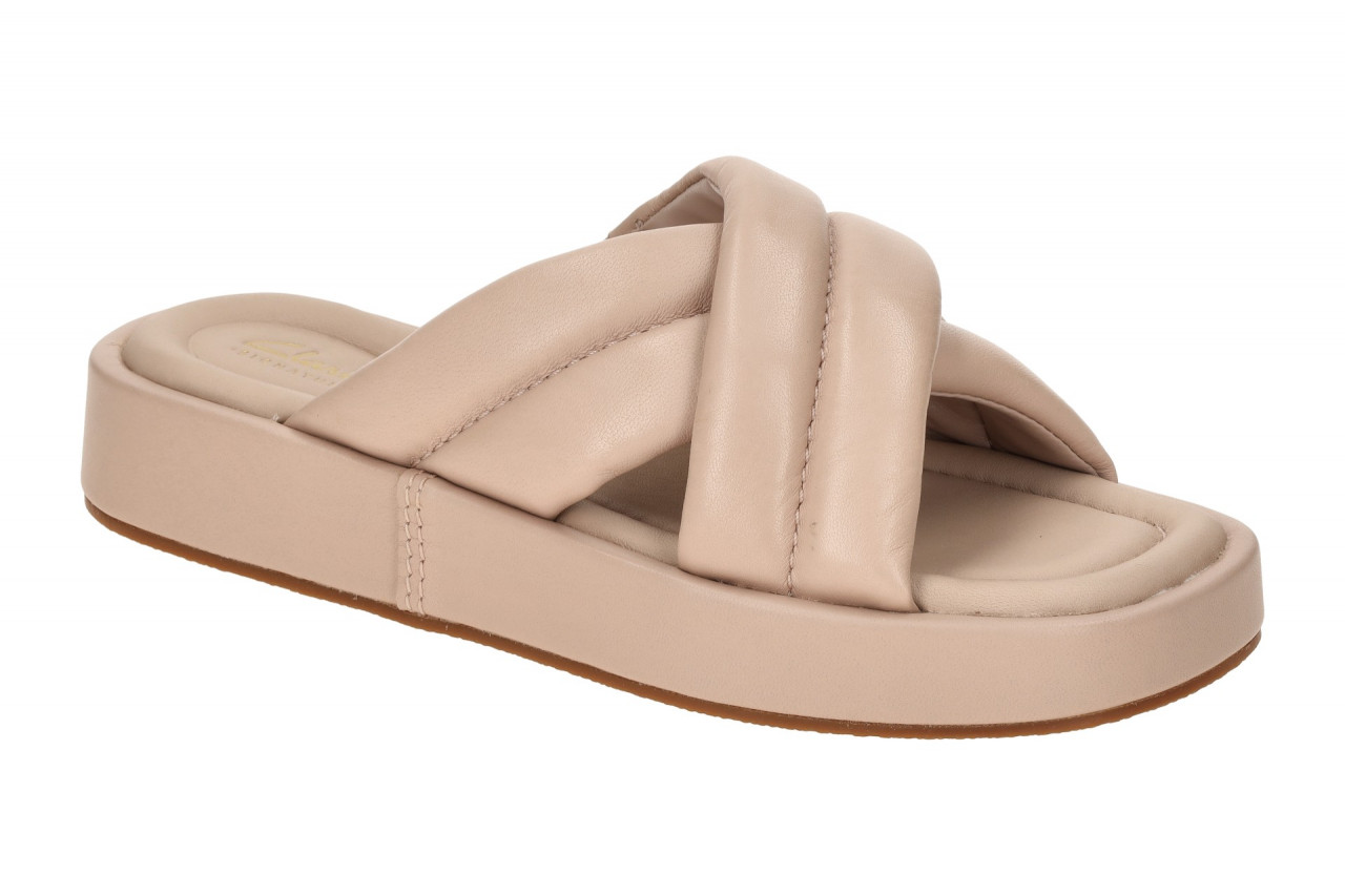 Clarks 26181185 4 ALDA GLIDE Damen Pantoletten rose light pink Echtleder Gumm... 1 Clarks 26181185 4 ALDA GLIDE Damen Pantoletten rose light pink Echtleder Gumm...