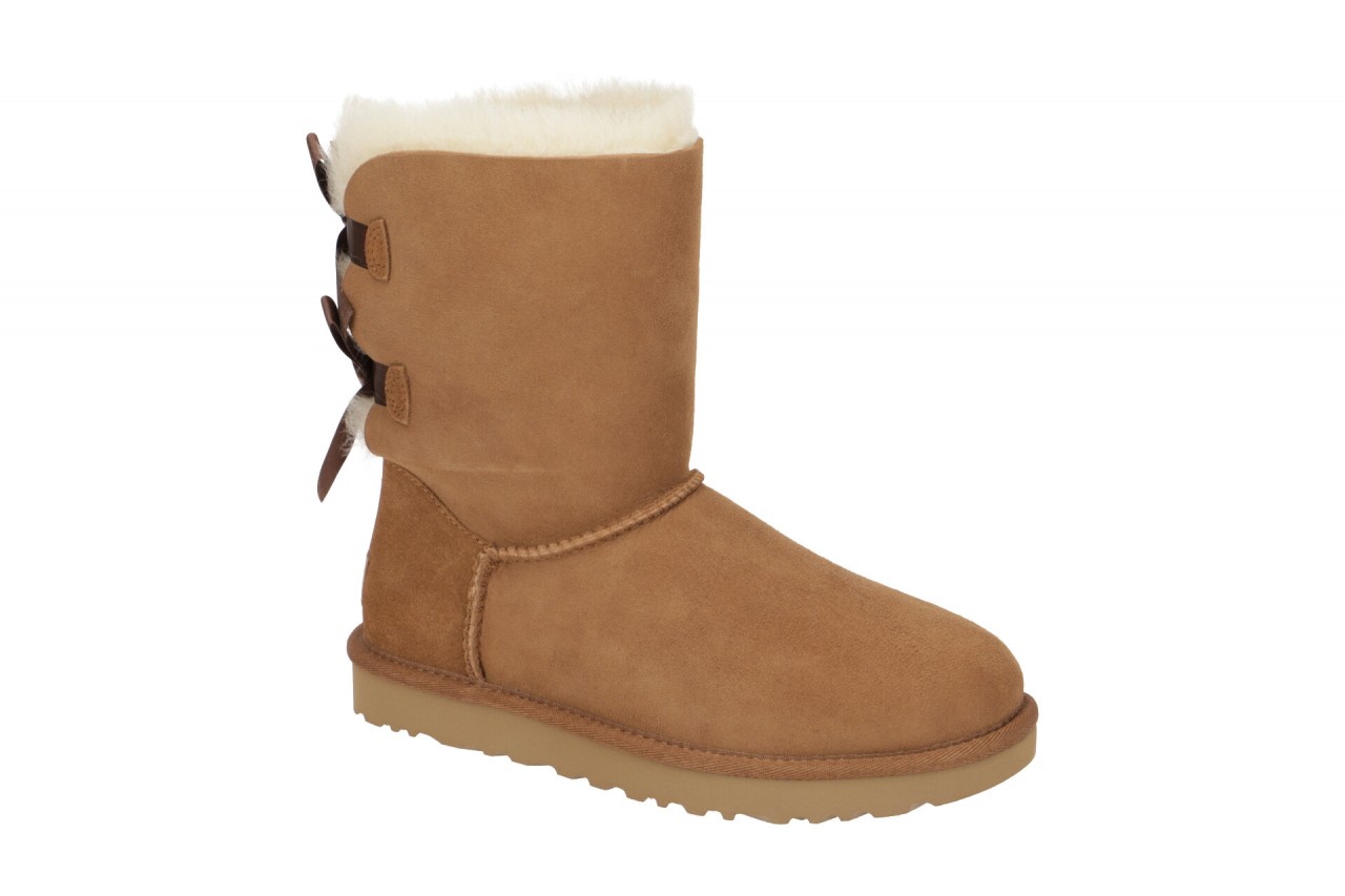 UGG 1016225 CHE BAILEY BOW II Damen Winterstiefel Echtleder Lammfell Braun 1 UGG 1016225 CHE BAILEY BOW II Damen Winterstiefel Echtleder Lammfell Braun