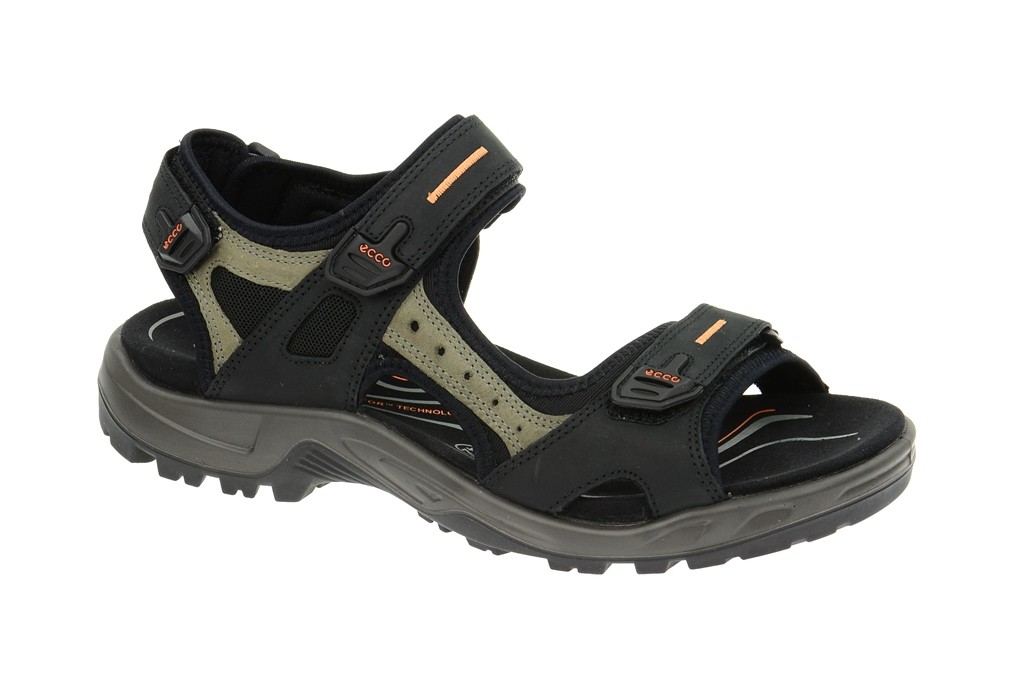 Ecco 069564 Yucatan Sandale Schwarz Herren- Trekking in Oil-Nubuk 1 Ecco 069564 Yucatan Sandale Schwarz Herren- Trekking in Oil-Nubuk