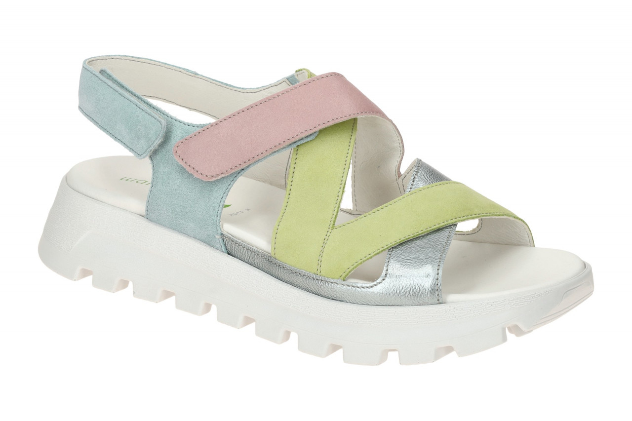 Waldl?ufer 730004 Damen Sandalen Gr?n H-NELE Klettverschluss Flexible Laufsohle 1 Waldl?ufer 730004 Damen Sandalen Gr?n H-NELE Klettverschluss Flexible Laufsohle