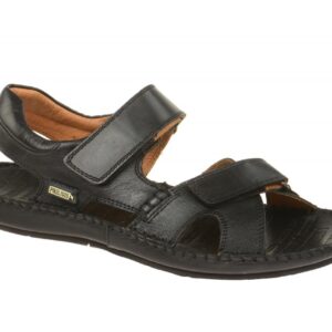 Pikolinos 06J-5818 black Herren Sandalen TARIFA - Echtleder - bequeme Gummisohle