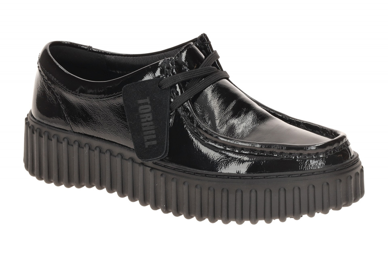 Clarks 26179111 4 TORHILL BEE Damen Schn?r-Halbschuhe Schwarz - bequeme Plate... 1 Clarks 26179111 4 TORHILL BEE Damen Schn?r-Halbschuhe Schwarz - bequeme Plate...