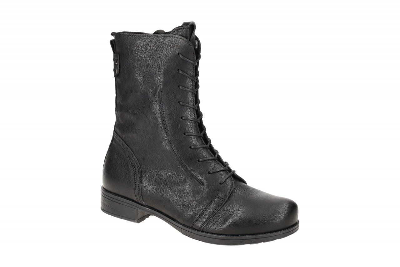 Think 3-000154 Damen Stiefeletten Schwarz Echtleder bequem mit herausnehmbare... 1 Think 3-000154 Damen Stiefeletten Schwarz Echtleder bequem mit herausnehmbare...