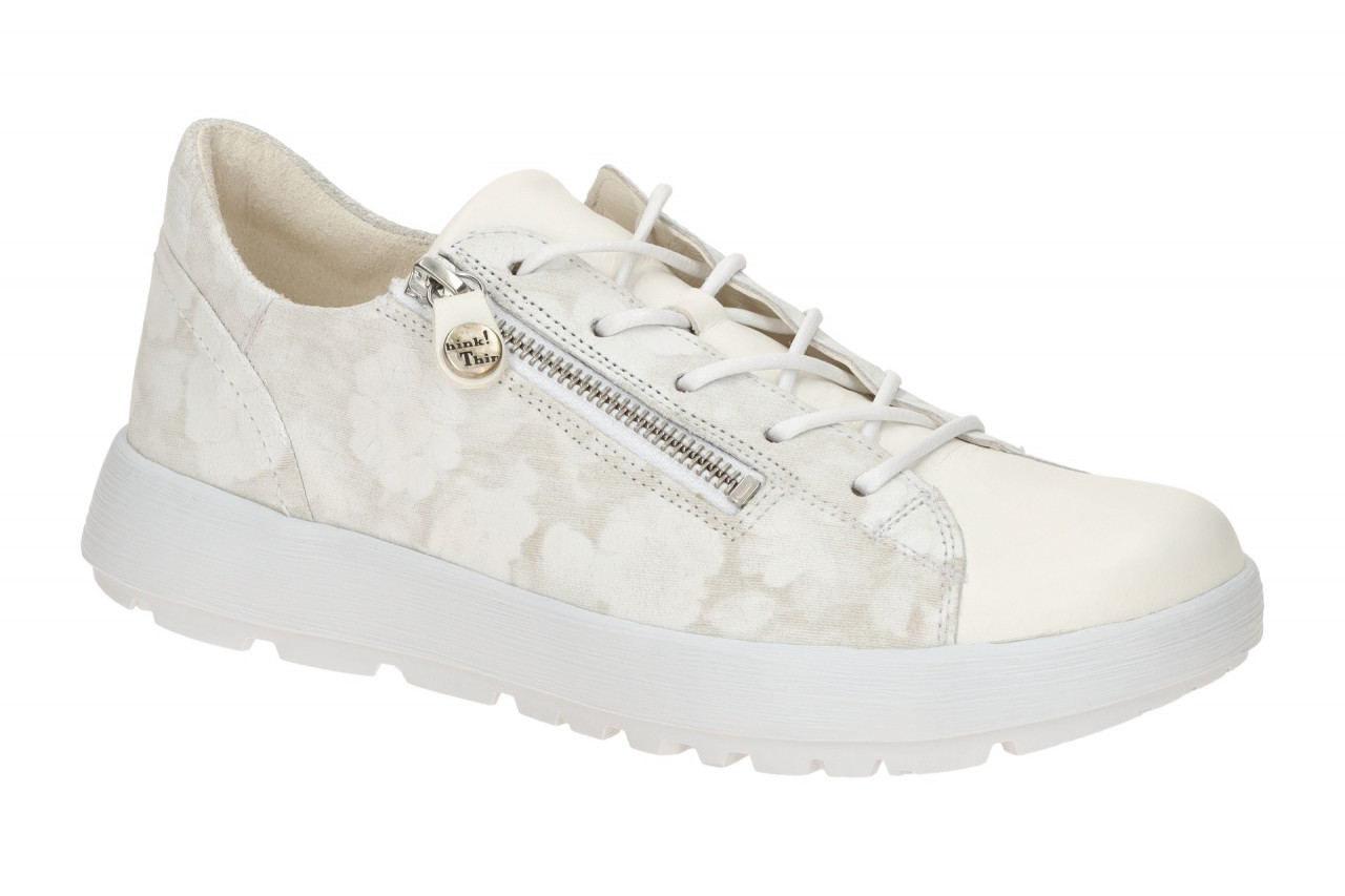 Think 1160 COMODA Damenschuhe wei?/beige Leder Schn?r-Halbschuhe extra bequem 1 Think 1160 COMODA Damenschuhe wei?/beige Leder Schn?r-Halbschuhe extra bequem