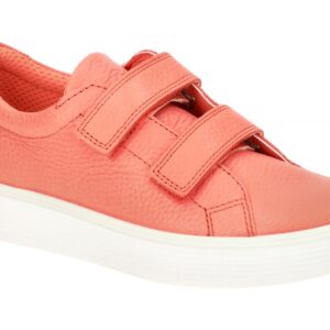 Ecco 71381201259 Klett Sneaker Kinder hellrot coral leicht flexibel