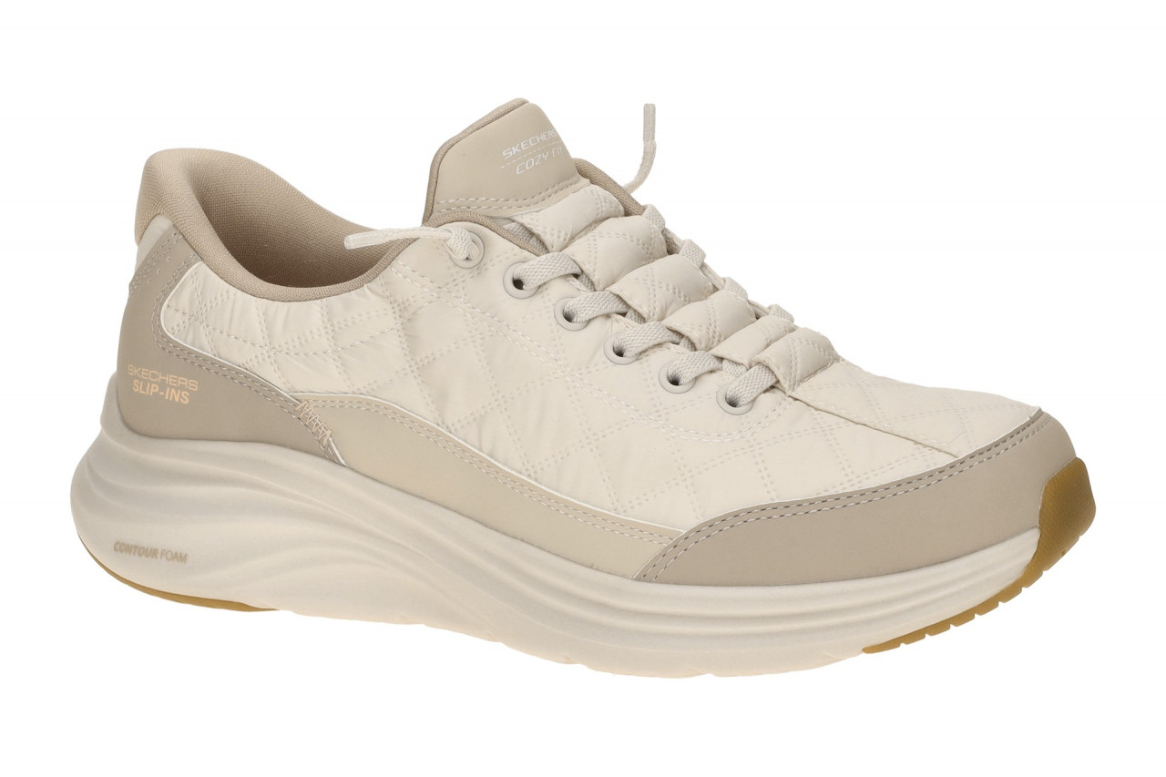 Skechers 303949L NTTP Kids Slip-On Sneaker in Beige - Natural/Taupe mit CONTO... 1 Skechers 303949L NTTP Kids Slip-On Sneaker in Beige - Natural/Taupe mit CONTO...