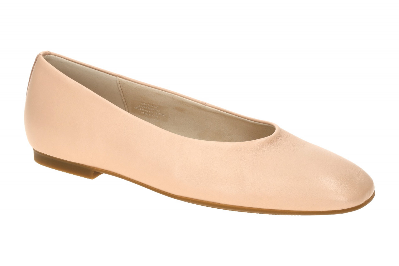 Gabor 64.140 Damen Ballerinas in Altrosa-Rouge mit Echtleder-Futter 1 Gabor 64.140 Damen Ballerinas in Altrosa-Rouge mit Echtleder-Futter