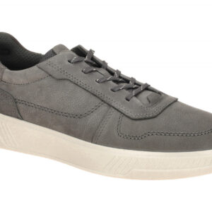 Ecco 55162450869 MOVE Men Lace Up Oxford Grau Magnet Herrenschuhe Flexibel Le...