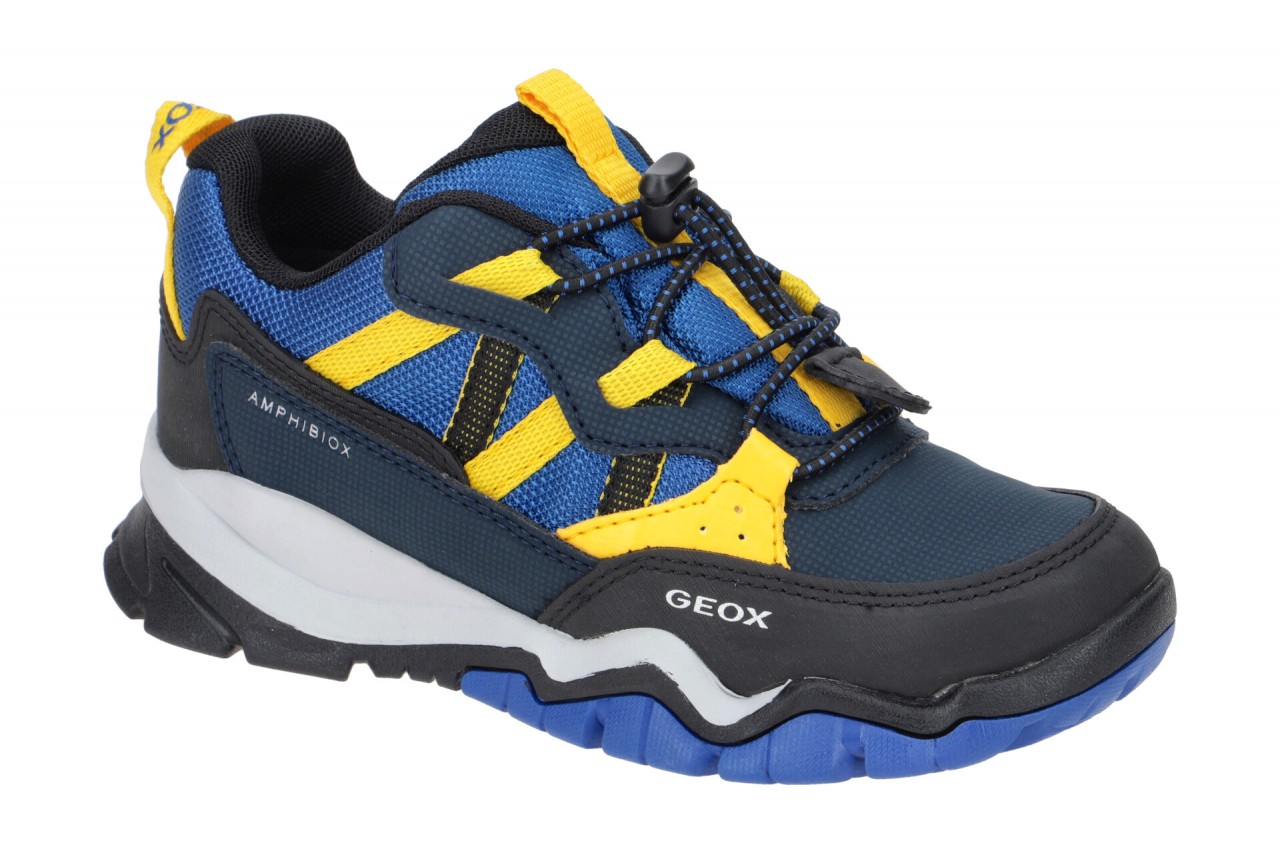 Geox J26HBB MONTRACK BOY ABX Kinderschuhe blau royal yellow wasserdicht atmun... 1 Geox J26HBB MONTRACK BOY ABX Kinderschuhe blau royal yellow wasserdicht atmun...