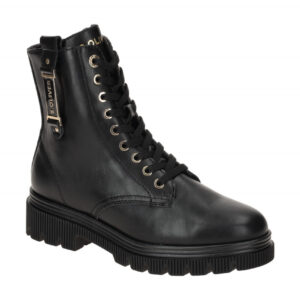 S. Oliver Damen Stiefeletten 5-25262 Schwarz Lace up Boots, SOFT FOAM Fu?bett