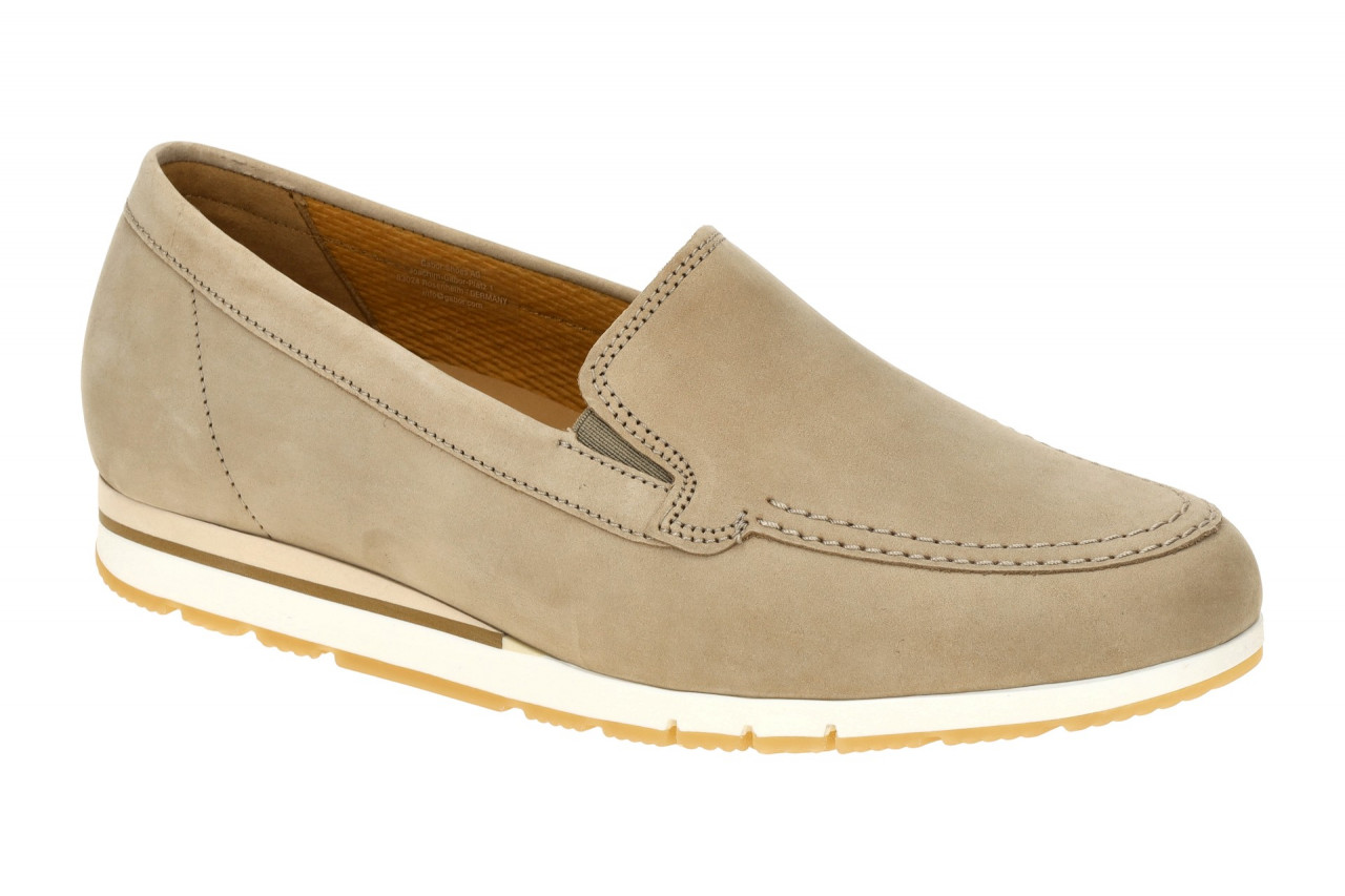 Gabor 82.414 - GABOR comfort Damen Slipper in Braun Silk 1 Gabor 82.414 - GABOR comfort Damen Slipper in Braun Silk