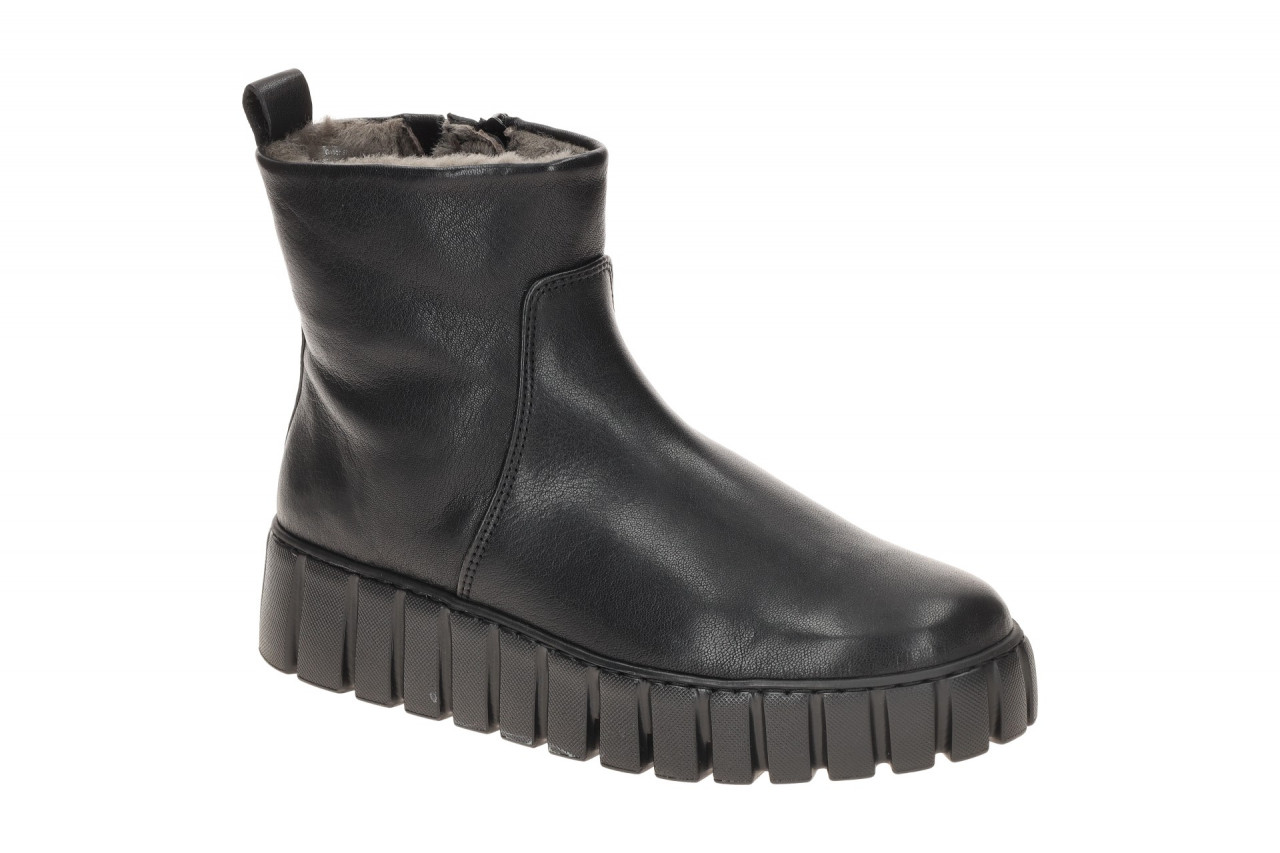 Gabor 76.780 Schwarz Damen Winterstiefeletten Lammfellfutter flexibel 1 Gabor 76.780 Schwarz Damen Winterstiefeletten Lammfellfutter flexibel