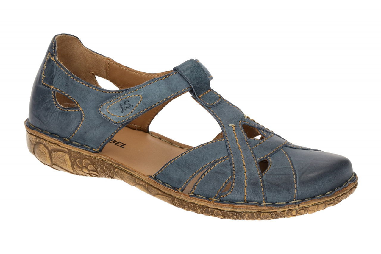 Josef Seibel Damen Sandale 79529 95 505 dunkelblau Keilabsatz Echtleder 1 Josef Seibel Damen Sandale 79529 95 505 dunkelblau Keilabsatz Echtleder