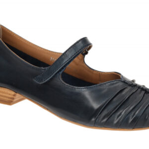 Everybody 30508H2296 GALEGA Riemchen Pumps blu Echtleder Damenschuhe