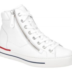 Paul Green Damen Stiefeletten 4024-240 Wei? Sneaker Boots Echtleder Super Soft