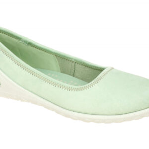 Ecco 80236302579 Biom Lite Women's Slip On Ballerinas Gr?n Matcha Nubuck-leder