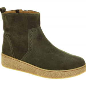 Gabor Damen Stiefeletten 72.830.33 Olivgr?n Bequem & Extra Weit
