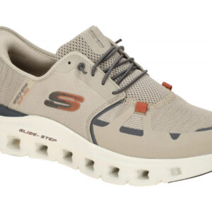 Skechers 232930 TPOR Herren Sneakers taupe-orange Air Cooled Memory Foam