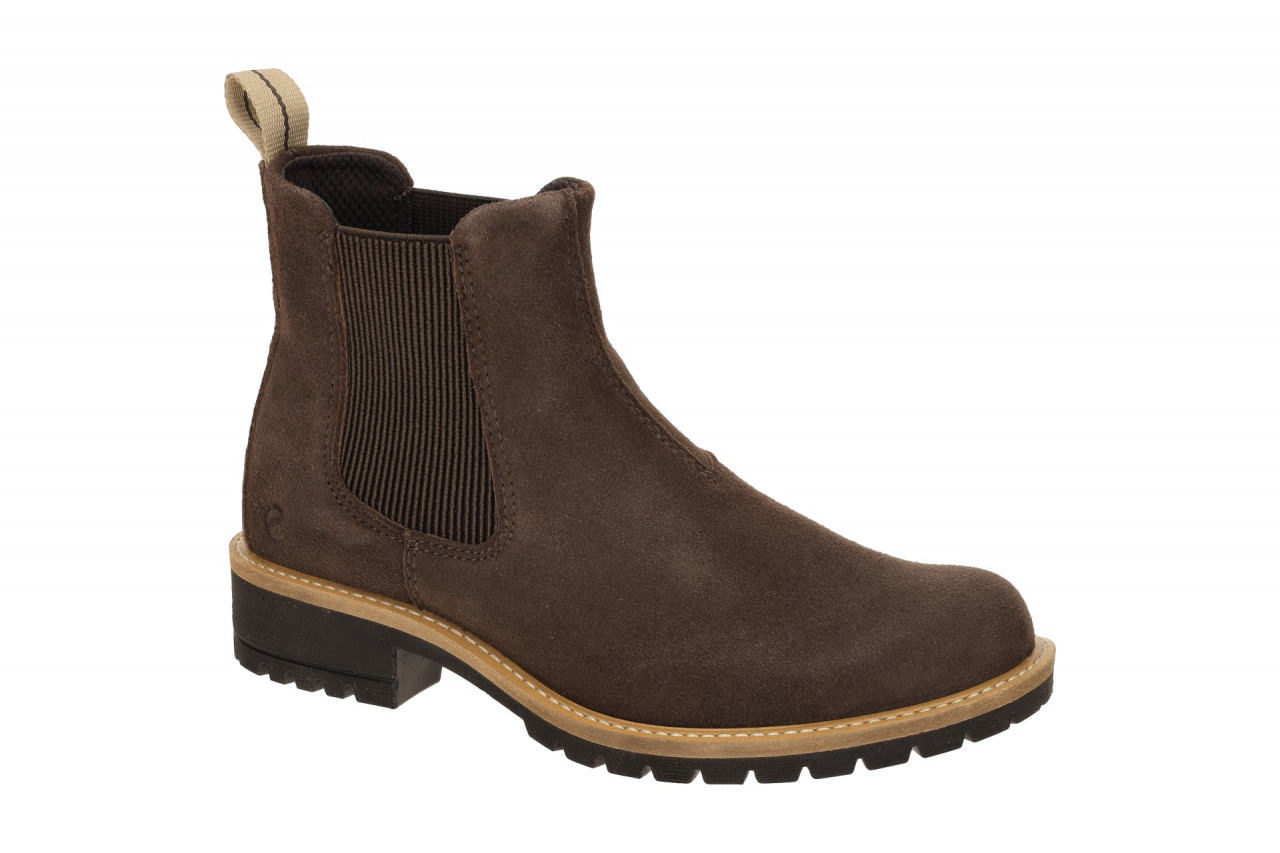 Ecco 20220305072 ELAINA Damen Stiefeletten coffee, elegant, Veloursleder 1 Ecco 20220305072 ELAINA Damen Stiefeletten coffee, elegant, Veloursleder