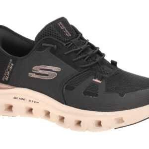 Skechers 150438 BKRG Damen Slipper Schwarz Rose Gold Air Cooled Memory Foam