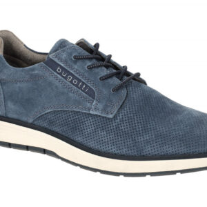 Bugatti 321-AS402-1400 BRUTE Herrenschuhe blau elegante Halbschuhe Schn?rschuhe