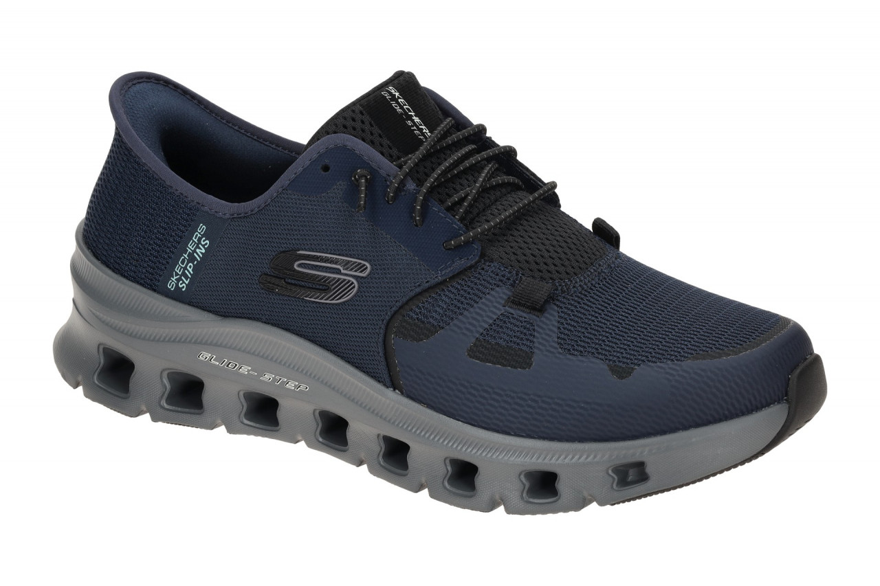 Skechers 232930 NVCC Herren Sneakers navy/chrcl, Air Cooled Memory Foam 1 Skechers 232930 NVCC Herren Sneakers navy/chrcl, Air Cooled Memory Foam