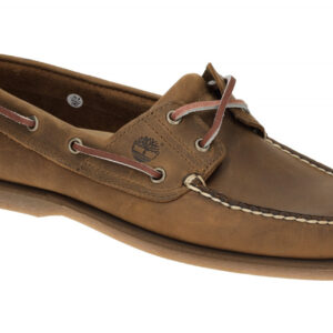 Timberland CLASSIC BOAT 01001R Braun Herren Mokassin Halbschuhe Echtleder Gum...
