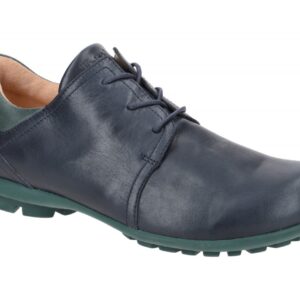 Think 769 KONG Herren Schn?r Halbschuhe - navy/kombi Echtleder Fu?bett Gummis...