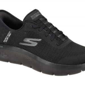 Skechers 124836 BBK Damen Slip-On Sneaker Schwarz Air Cooled Memory Foam
