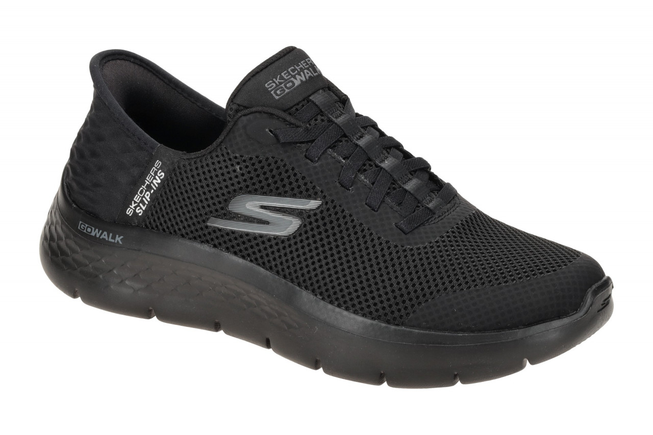 Skechers 124836 BBK Damen Slip-On Sneaker Schwarz Air Cooled Memory Foam 1 Skechers 124836 BBK Damen Slip-On Sneaker Schwarz Air Cooled Memory Foam