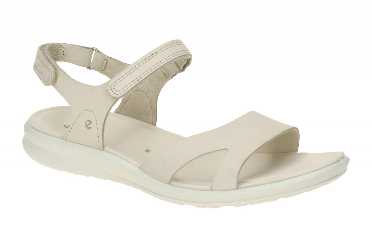 Ecco 821883 CRUISE III Damen Sandale beige limestone Fu?bett aus Echtleder 1 Ecco 821883 CRUISE III Damen Sandale beige limestone Fu?bett aus Echtleder