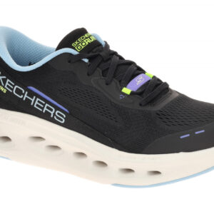"Skechers 129400 BKBL Max Cushioning Glide-Step Damenschuhe Sportschuhe Schwarz"