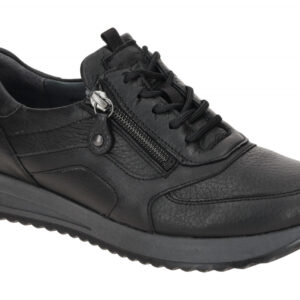Waldl?ufer 752002 H-VICKY Damenschuhe Schwarz Bequeme Halbschuhe