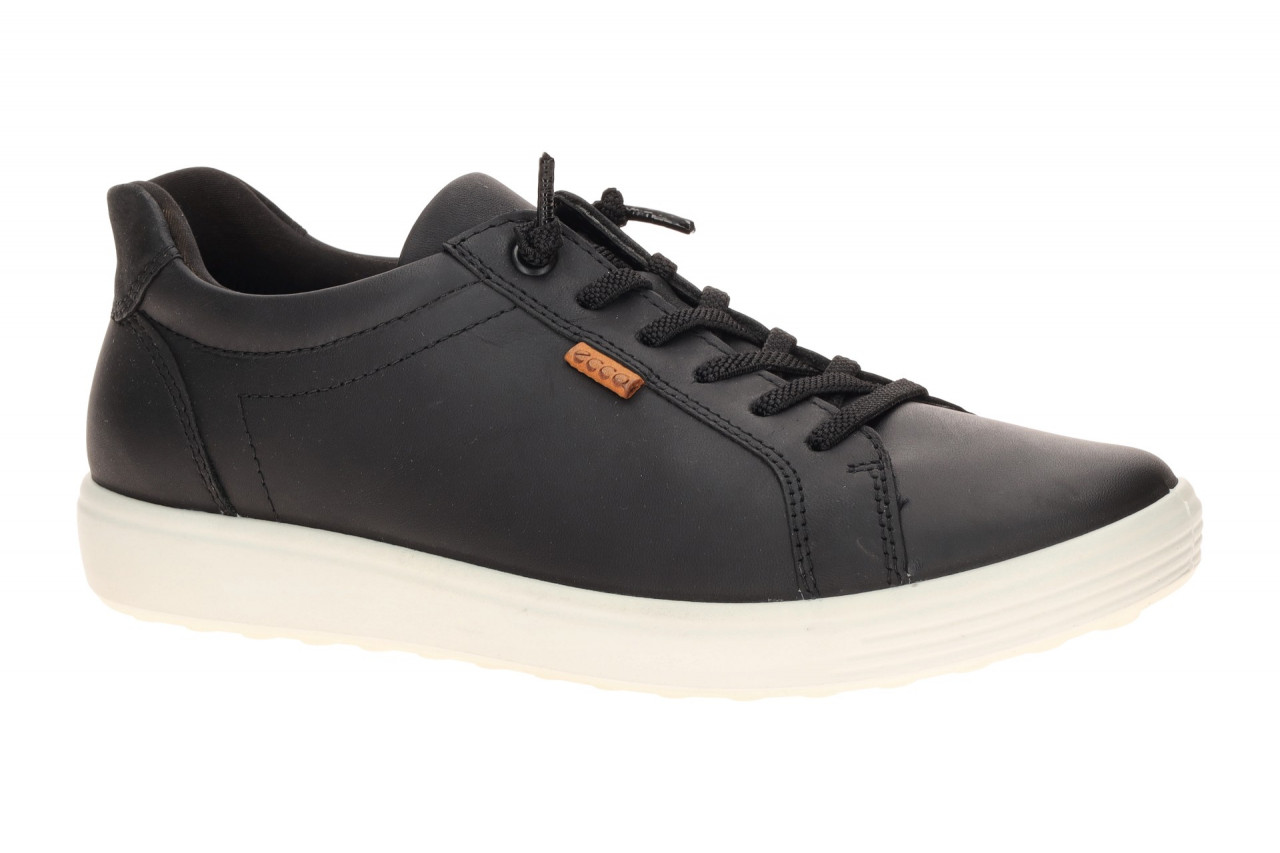 Ecco 49058351052 Soft 7 - Low Easy Slip Damenschuhe Schwarz Matt/weiss Gummiz... 1 Ecco 49058351052 Soft 7 - Low Easy Slip Damenschuhe Schwarz Matt/weiss Gummiz...