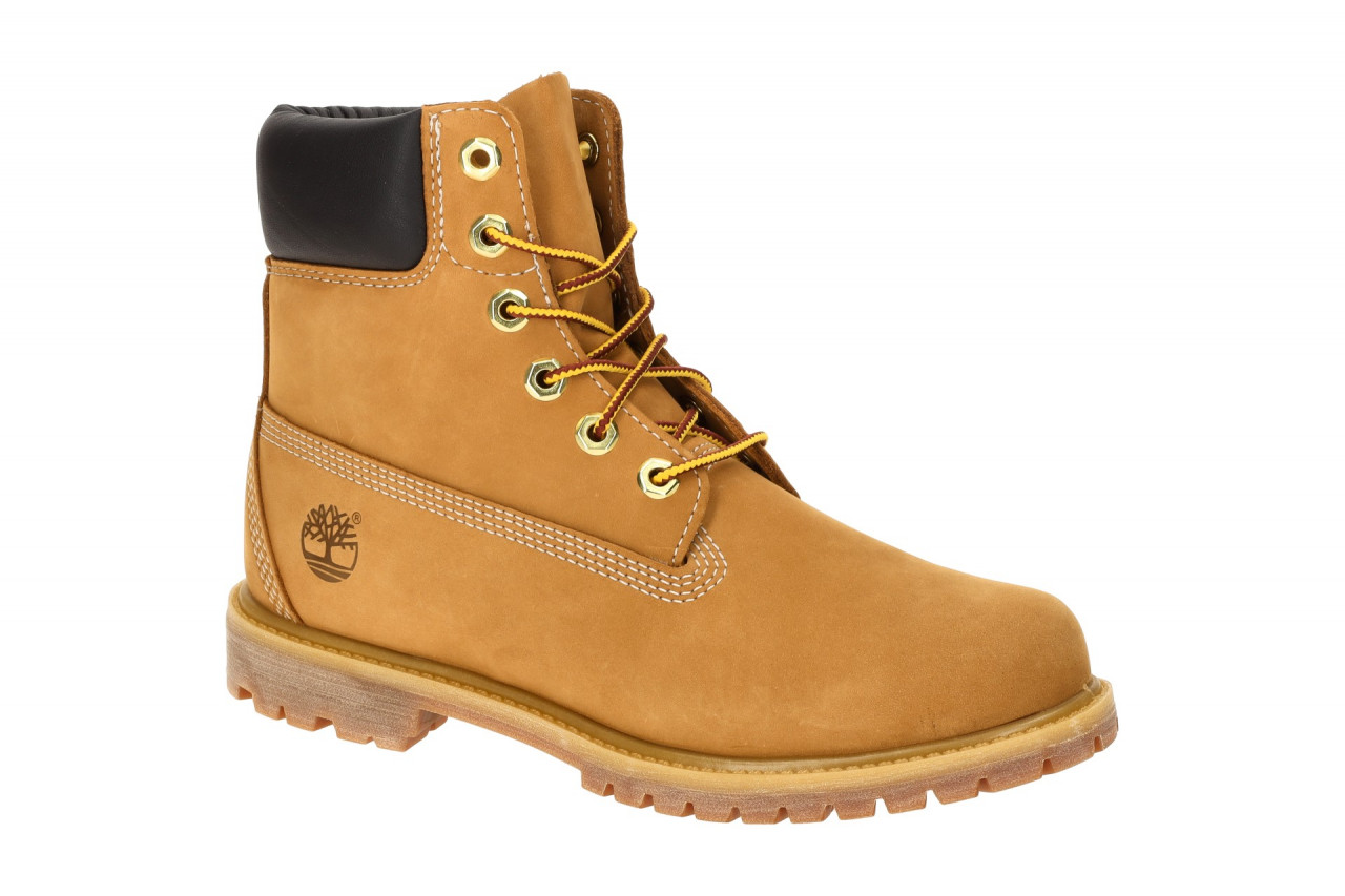Timberland 110361 Premium 6 INCH Lace Boots Damen Stiefeletten Braun wheat Wa... 1 Timberland 110361 Premium 6 INCH Lace Boots Damen Stiefeletten Braun wheat Wa...