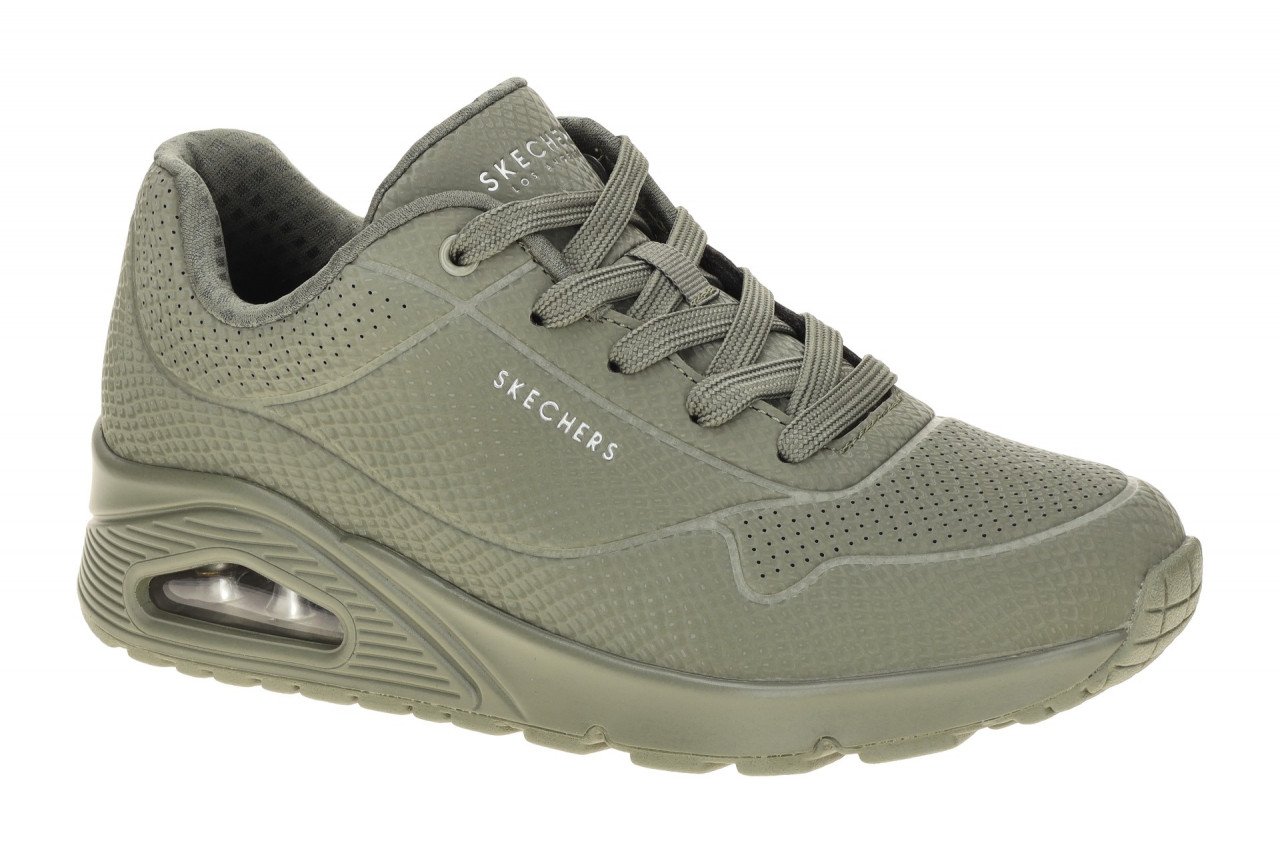 Skechers 177861 OLV UNO - SHINY SCALE Damenschuhe Sneaker Gr?n Olive 1 Skechers 177861 OLV UNO - SHINY SCALE Damenschuhe Sneaker Gr?n Olive