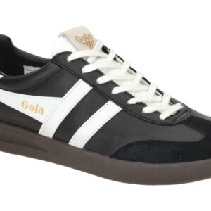 Gola CMB743BW Cyclone Leather Herrenschuhe Sneaker Schwarz/Wei?/Dunkelgrau