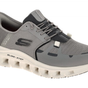 Skechers 200337EC GYCC Herren Slip-On Sneaker grau, rutschfest & wasserabweisend