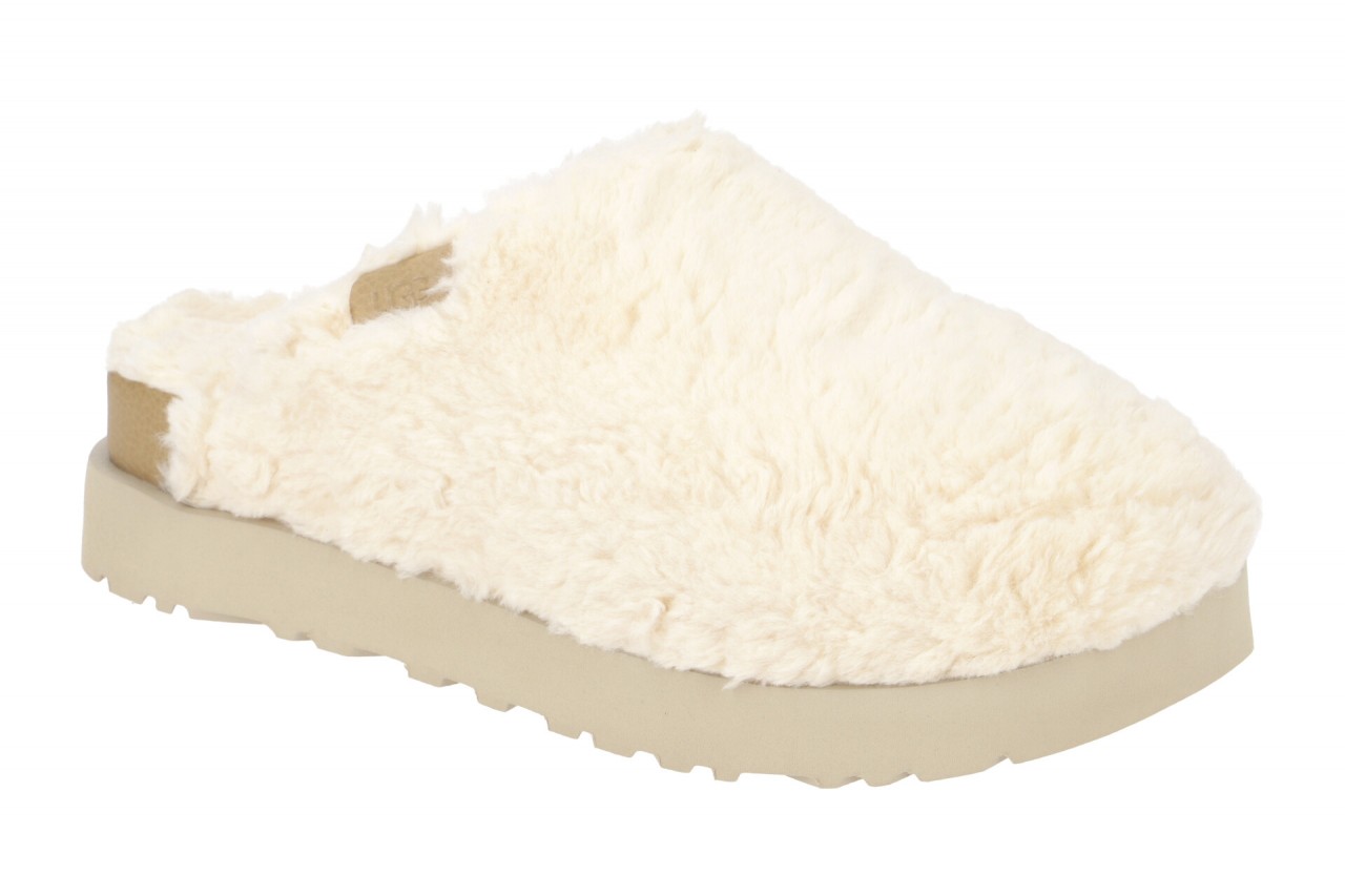 UGG 1135132 nat FUZZ SUGAR SLIDE Beige Damenschuhe Warmfutter Gummisohle 1 UGG 1135132 nat FUZZ SUGAR SLIDE Beige Damenschuhe Warmfutter Gummisohle