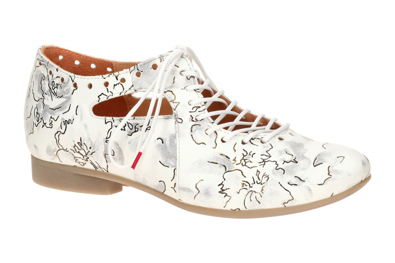 Think 3-000565-1020 GUAD 2 Damen Halbschuhe wei? Echtleder Gummisohle 1 Think 3-000565-1020 GUAD 2 Damen Halbschuhe wei? Echtleder Gummisohle