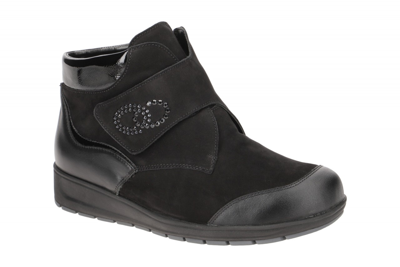 Waldl?ufer 812815-304-001 MIMI Damen Stiefeletten schwarz mit Schmucksteinen 1 Waldl?ufer 812815-304-001 MIMI Damen Stiefeletten schwarz mit Schmucksteinen