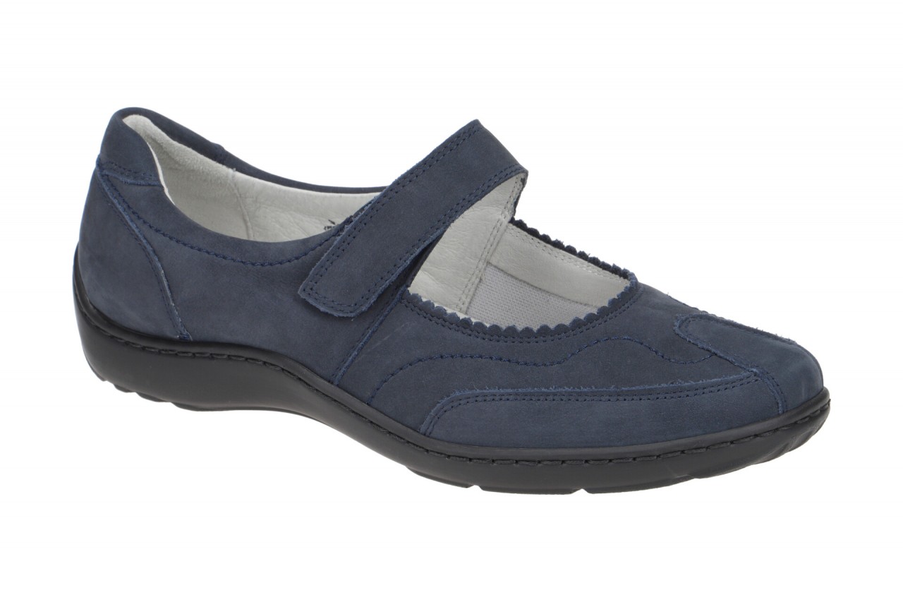 Waldl?ufer 496302 HENNI Ballerina Mary Jane marine Echtleder Flexibel Flach 1 Waldl?ufer 496302 HENNI Ballerina Mary Jane marine Echtleder Flexibel Flach