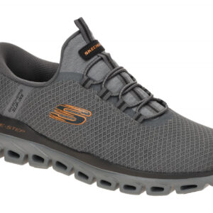 Skechers 233010 CCOR Herren Slipper Charcoal/Orange Air Cooled Memory Foam