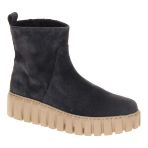 Gabor Damen Stiefeletten 76.780.46 in dark-blue - bequeme Keilstiefelette