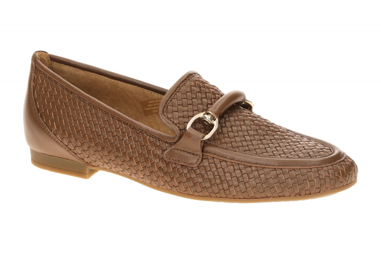 Gabor 85.218 Braun Cognac Echtleder Slipper Damenschuhe - Blockabsatz 1,5cm 1 Gabor 85.218 Braun Cognac Echtleder Slipper Damenschuhe - Blockabsatz 1,5cm