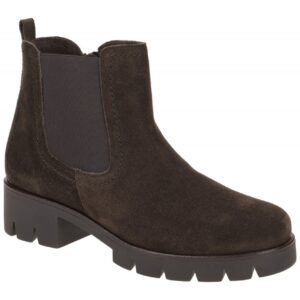 Gabor 31.710.18 Brown Velour Best Fitting Ankle Boots