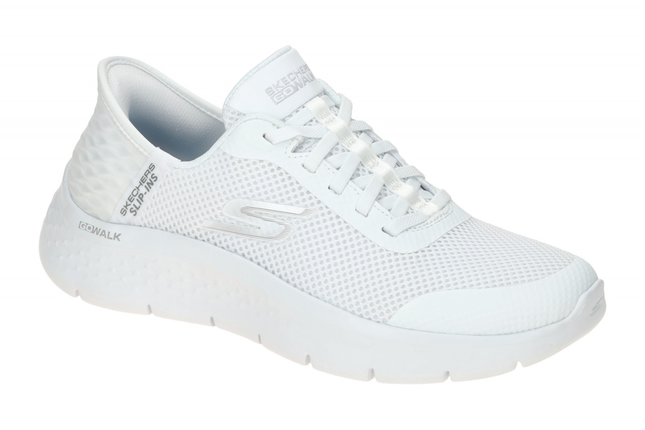 Skechers 124836 WHT GO WALK FLEX - GRAND ENTRY Damen Sneaker wei?/Maschinen W... 1 Skechers 124836 WHT GO WALK FLEX - GRAND ENTRY Damen Sneaker wei?/Maschinen W...
