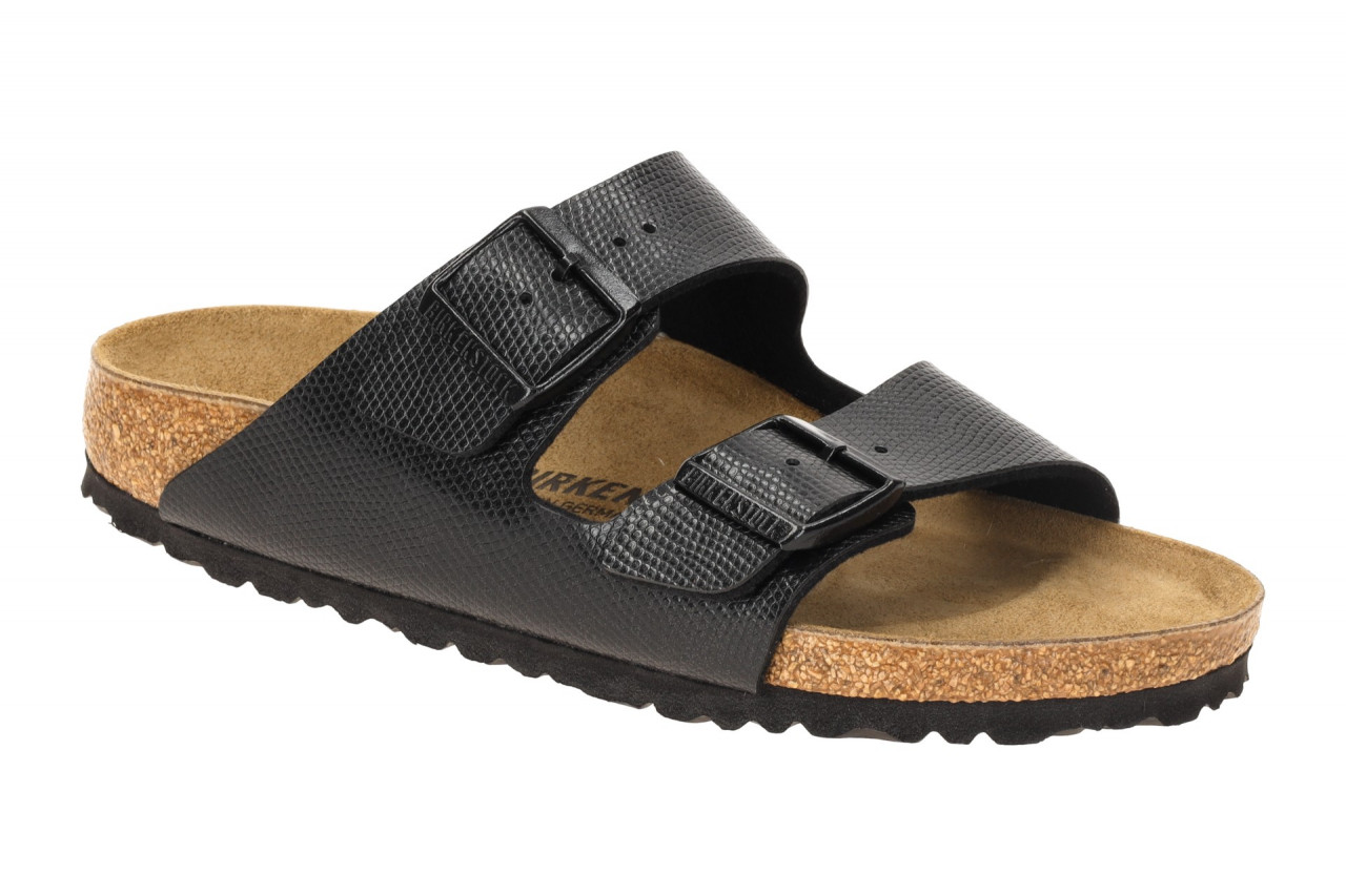 Birkenstock 1027835 Arizona BS Damen Pantoletten Schwarz shiny lizard bleck a... 1 Birkenstock 1027835 Arizona BS Damen Pantoletten Schwarz shiny lizard bleck a...