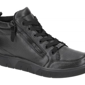 ara 12-24453 15 ROM-SPORT-ST Damen Halbschuhe Schwarz - Bequeme Schn?rsneaker